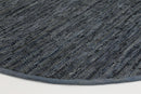 Lagoon Cove Grey Round Rug