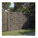 Gabion Basket With Cover 200X50X150 Cm Galvanised Iron