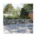 Gabion Basket With Cover 400X100X50 Cm Galvanised Iron