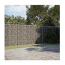 Gabion Basket With Cover 400X50X200 Cm Galvanised Iron