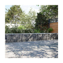 Gabion Basket With Cover 600X100X50 Cm Galvanised Iron