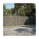 Gabion Basket With Cover 700X50X100 Cm Galvanised Iron