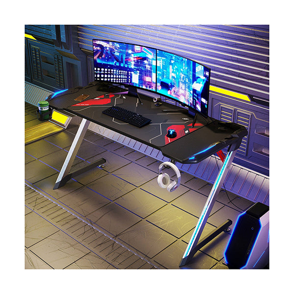 Gaming Desk With Rgb Light
