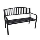 Steel Outdoor Garden Bench Classic