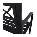 Steel Outdoor Garden Bench Elegant