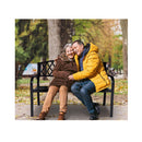 Steel Outdoor Garden Bench Diamond