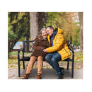 Steel Outdoor Garden Bench Elegant