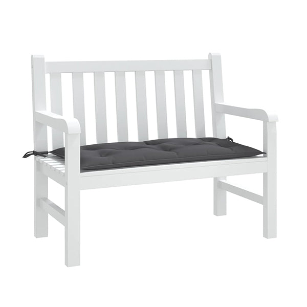 Garden Bench Cushion Anthracite 100X50X7 Cm Oxford Fabric