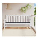 Garden Bench Cushion Black 200X50X4 Cm Oxford Fabric