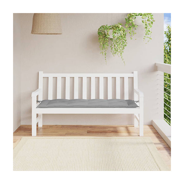 Garden Bench Cushion Grey 150X50X7 Cm Oxford Fabric