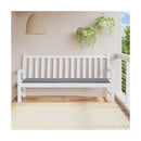 Garden Bench Cushion Grey 200X50X4 Cm Oxford Fabric