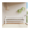 Garden Bench Cushion Taupe 200X50X7 Cm Oxford Fabric