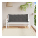 Garden Bench Cushions 2Pcs Anthracite 150X50X7Cm Oxford Fabric