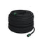 Garden Soaker Hose Black 100 M Rubber