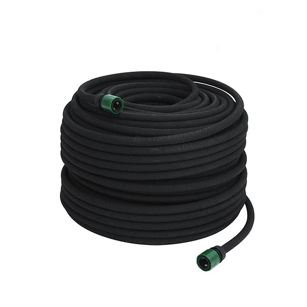 Garden Soaker Hose Black 100 M Rubber