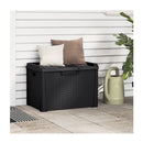 Garden Storage Box Anthracite 125 L Pp