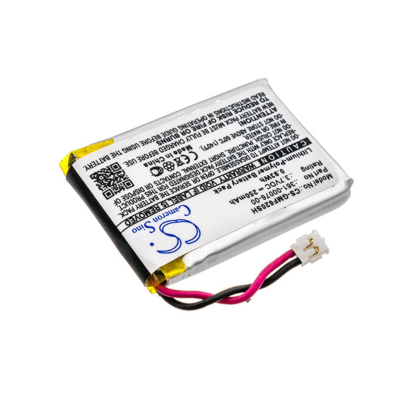 Cameron Sino Cs Gmf620Sh 250Mah Replacement Battery For Garmin