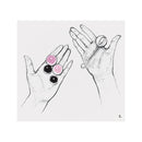 Geisha Balls 4 Pc Magnetic Pink