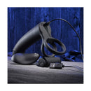 Gender X Full Swing Cock Ring With Double Penetrator Dildo Black