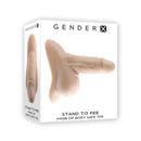 Gender X Stand To Pee Light Flesh Realistic Stand To Pee Funnel