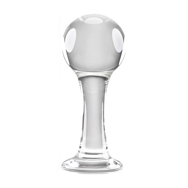 Gender X The Baller Clear Glass 11 Cm Anal Plug