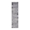 Getty Silver Runner 80 X 300Cm Rug