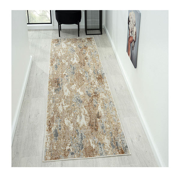 Getty Taupe Runner 80 X 300Cm Rug