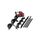 Petrol Post Hole Digger Drill Borer Fence Extension Augers Bits 80Cc