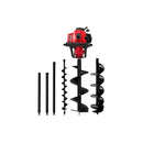 Petrol Post Hole Digger Drill Borer Fence Extension Augers Bits 80Cc