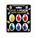 Give A Fuck Novelty Drink Markers Set Of 6