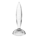 Satisfyer Sparkling Crystal Clear Glass Butt Plug