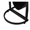 Glass Coffee Table Sofa End Side With Magazine Holder