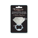 Glitterati Diamond Ring Bottle Opener Novelty Bottle Opener