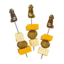 Glitterati Hors D Oeuvre Stainless Steel 18 Cm Food Picks Set Of 6