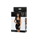 Glossy Wetlook Dress With Studs Michelle