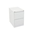 Vertical Filing Cabinet Assembled White China