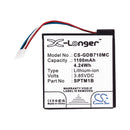 Cameron Sino Cs Gdb710Mc 1100Mah Replacement Battery For Gopro