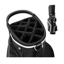 Golf Cart Bag With 14 Way Top Dividers 9 Pockets And Cooler Bag