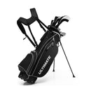 Golf Club Package Set With Oversize Aluminum Driver For Outdoor Use