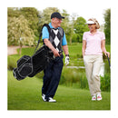 Golf Stand Bag With 6 Way Divider Carry Organizer For Outdoor Use
