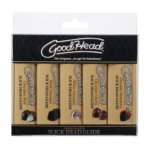 GoodHead Slick Head Glide Chocolate Flavoured Oral Gels