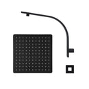 Rain Shower Head Set Gooseneck Arm Wall Mounted Bathroom