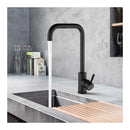 Gooseneck Swivel Spout Basin Faucet Kitchen Sink Mixer Tap