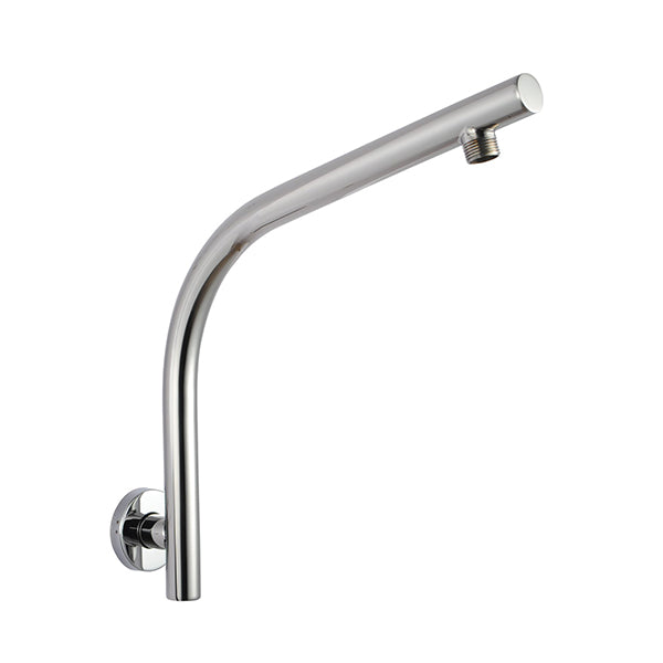 Gooseneck Wall Shower Arm Round Wall Mounted Shower Rail