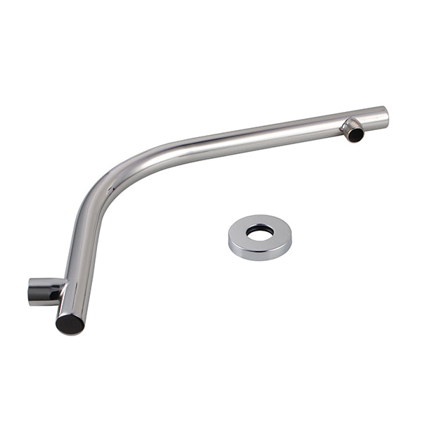 Gooseneck Wall Shower Arm Round Wall Mounted Shower Rail