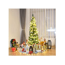 Green Pencil Christmas Tree With 400 Pvc Branch