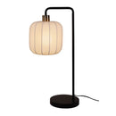 Greta Black Decorative Task Lamp