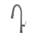 Grey Kitchen Pull Out Mixer Tap Swivel Spout Laundry Sink