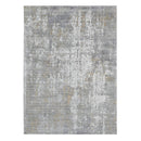 Grey Ochre Faded Velvet Rug 200Cmx290Cm