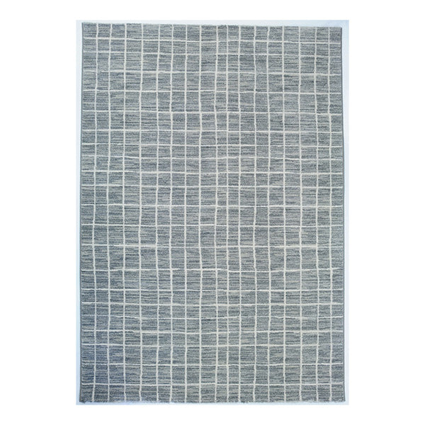Grey White Bricks Tibet Warmth Style Rug 117Cmx170Cm